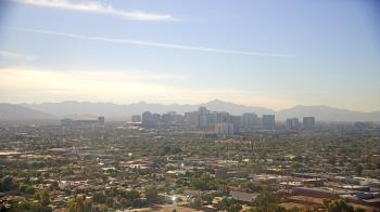 Weather camera view of Phoenix Children`s Hospital.