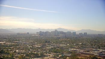 Weather camera view of Phoenix Children`s Hospital.