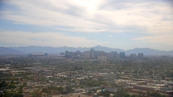 Weather camera view of Phoenix Children`s Hospital.