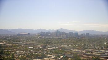 Weather camera view of Phoenix Children`s Hospital.