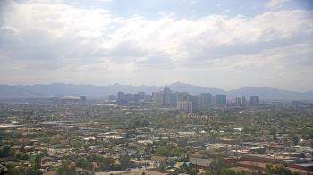 Weather camera view of Phoenix Children`s Hospital.