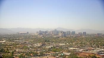 Weather camera view of Phoenix Children`s Hospital.