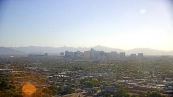 Weather camera view of Phoenix Children`s Hospital.