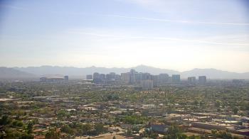 Weather camera view of Phoenix Children`s Hospital.