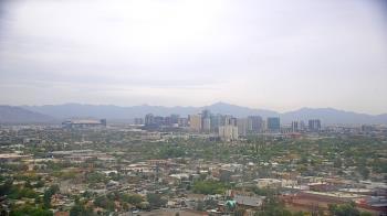 Weather camera view of Phoenix Children`s Hospital.