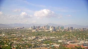 Weather camera view of Phoenix Children`s Hospital.