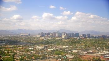 Weather camera view of Phoenix Children`s Hospital.
