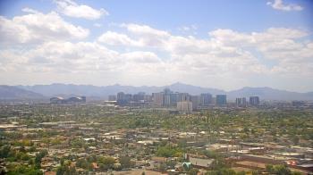 Weather camera view of Phoenix Children`s Hospital.