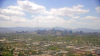 Weather camera view of Phoenix Children`s Hospital.