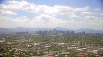 Weather camera view of Phoenix Children`s Hospital.