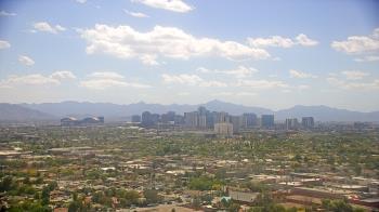 Weather camera view of Phoenix Children`s Hospital.