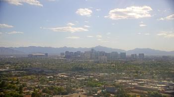 Weather camera view of Phoenix Children`s Hospital.