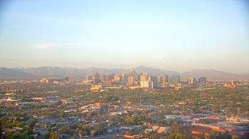 Weather camera view of Phoenix Children`s Hospital.