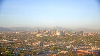 Weather camera view of Phoenix Children`s Hospital.
