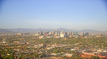 Weather camera view of Phoenix Children`s Hospital.