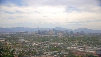 Weather camera view of Phoenix Children`s Hospital.
