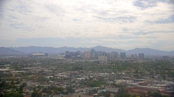 Weather camera view of Phoenix Children`s Hospital.