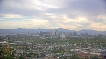 Weather camera view of Phoenix Children`s Hospital.