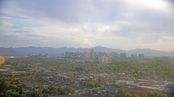 Weather camera view of Phoenix Children`s Hospital.