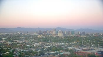 Weather camera view of Phoenix Children`s Hospital.