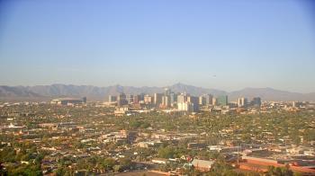 Weather camera view of Phoenix Children`s Hospital.