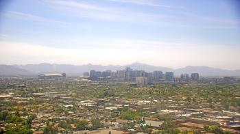 Weather camera view of Phoenix Children`s Hospital.
