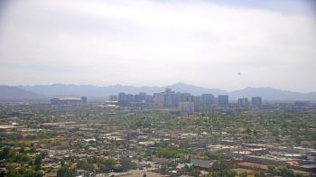Weather camera view of Phoenix Children`s Hospital.