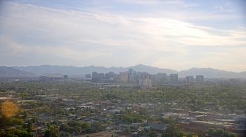 Weather camera view of Phoenix Children`s Hospital.