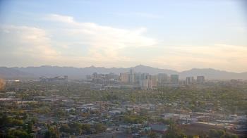 Weather camera view of Phoenix Children`s Hospital.