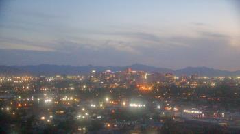 Weather camera view of Phoenix Children`s Hospital.