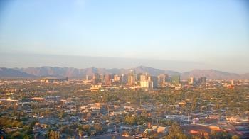 Weather camera view of Phoenix Children`s Hospital.