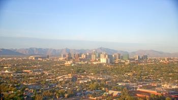 Weather camera view of Phoenix Children`s Hospital.