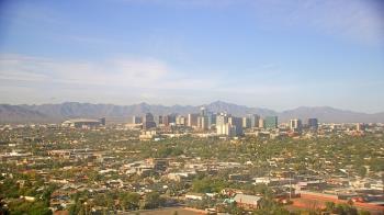 Weather camera view of Phoenix Children`s Hospital.