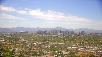 Weather camera view of Phoenix Children`s Hospital.