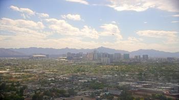 Weather camera view of Phoenix Children`s Hospital.
