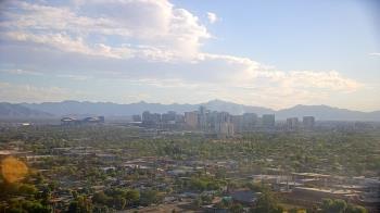 Weather camera view of Phoenix Children`s Hospital.