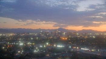 Weather camera view of Phoenix Children`s Hospital.