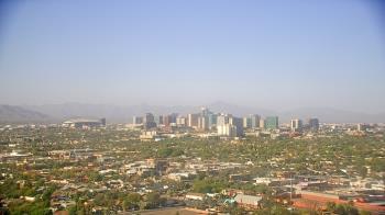 Weather camera view of Phoenix Children`s Hospital.