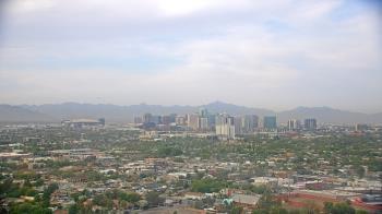 Weather camera view of Phoenix Children`s Hospital.