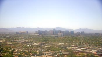 Weather camera view of Phoenix Children`s Hospital.