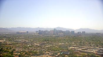 Weather camera view of Phoenix Children`s Hospital.