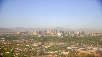 Weather camera view of Phoenix Children`s Hospital.