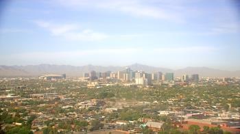 Weather camera view of Phoenix Children`s Hospital.