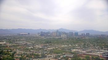 Weather camera view of Phoenix Children`s Hospital.