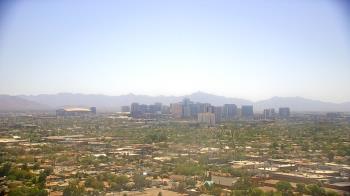 Weather camera view of Phoenix Children`s Hospital.