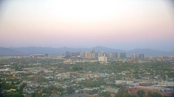 Weather camera view of Phoenix Children`s Hospital.