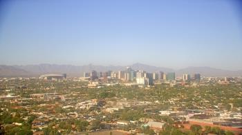 Weather camera view of Phoenix Children`s Hospital.