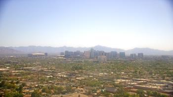 Weather camera view of Phoenix Children`s Hospital.