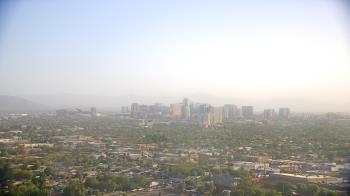 Weather camera view of Phoenix Children`s Hospital.