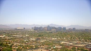 Weather camera view of Phoenix Children`s Hospital.